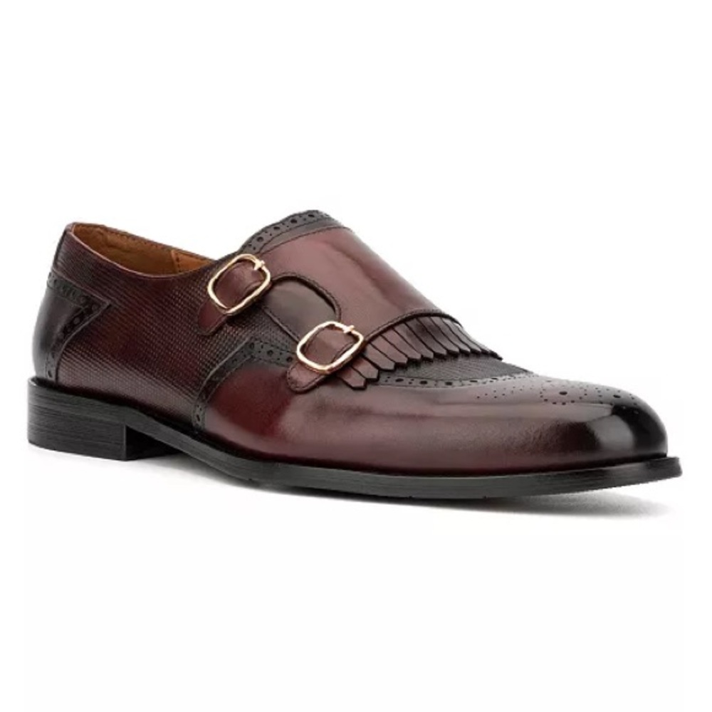 VINTAGE FOUNDRY CO
Men's Bolton Monk Strap Shoes COLOR brown